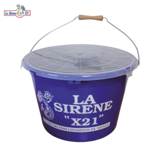 Seau A Amorce Avec Couvercle 18 L La Sirène Autain