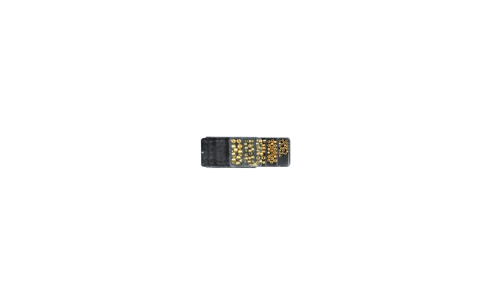 Boite Billes Dorées Assorties Mouche 8937 Autain
