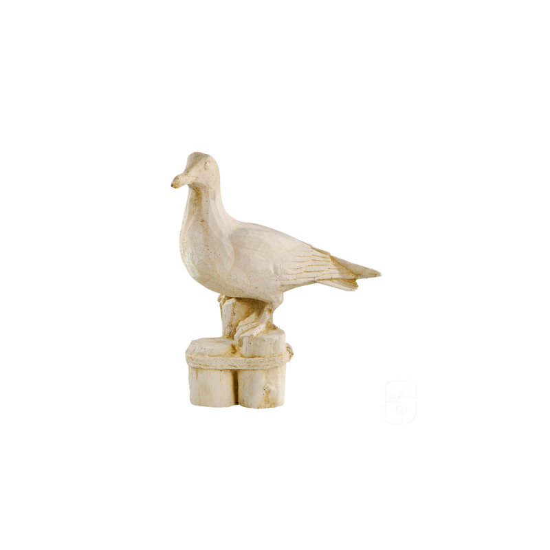 Mouette perchée - H 34cm - HAIRIE GRANDON
