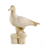 Mouette perchée - H 34cm - HAIRIE GRANDON