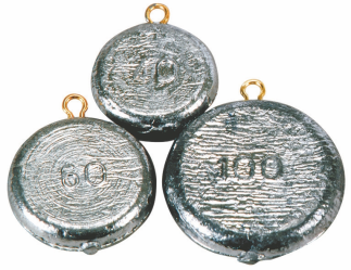 Plombs Mer Montre 100,00g Lot de 25 Autain