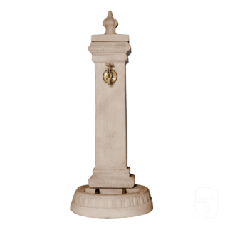 Borne fontaine Mistral Pierre vieillie - H 108cm - HAIRIE GRANDON