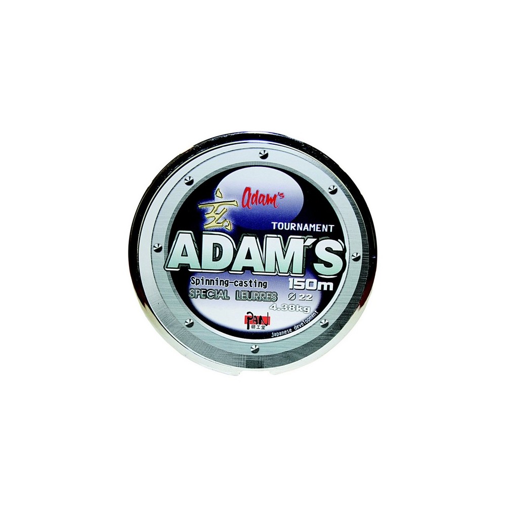 Nylon Carnassiers/ Leurre Pan Spinning Casting 150m /0.22-4,38kg Adam's