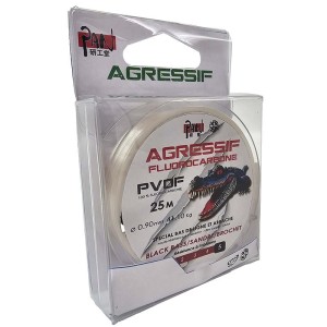 Nylon Sandre/Blackbass FLUORO  PVDF AGRESSIF 25m - Diam-40mm-11,02kg PAN