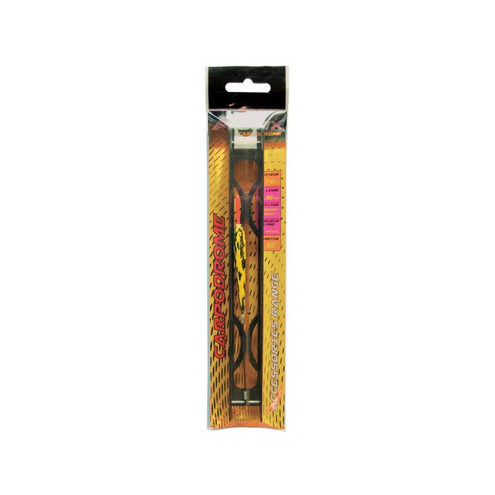 Lignes Montées Carpe LS5 H 10- Flotteur 0,75g - Sachet de 1 ATOMIX
