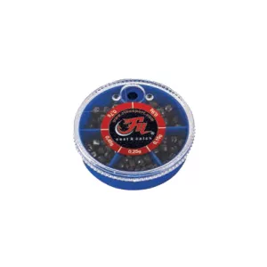 BOITE PLOMBS FENDU Coup 5 CASES 70mm (0,15-0,25-0,45-0,70-0,90g) FILFISHING