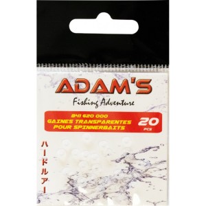 Gaines Transparentes Carnassiers Pour Spinnerbaits (Sachet de 20) ADAM'S