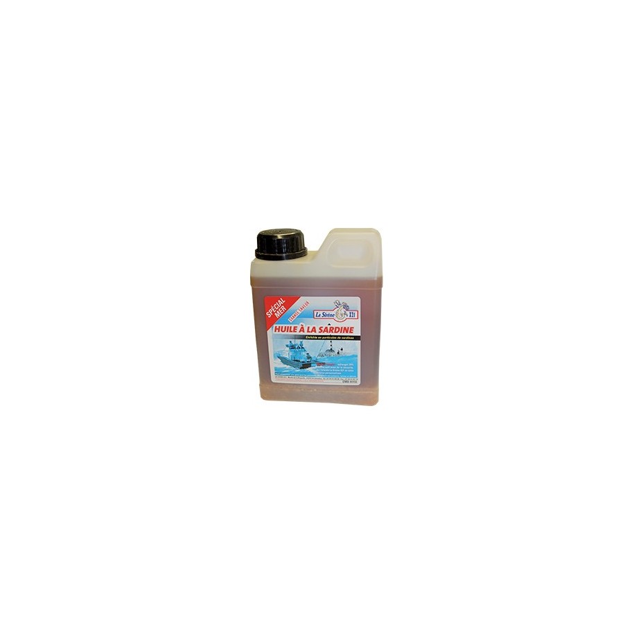 Huile à La Sardine Bidon De 1L Mer / Eau Douce LA SIRENE