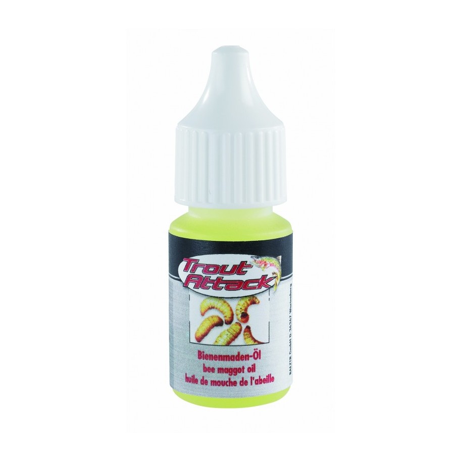 Huile Magot Natural Trout Attack Pour Pate à Truite Flacon de 10ml BALZER