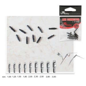 Embouts Line Connector Coup 2.00mm Sachet de 10 FILFISHING
