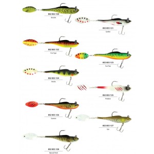 Leurre Carnassiers Shad Spin Blade N°2 80mm - 20gr Brochet SUISSEX