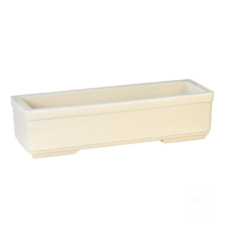 Jardinière 606 blanc - 75 cm - HAIRIE GRANDON