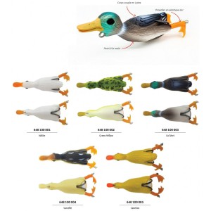 Leurre Carnassiers  Propell'Duc  70mm 10.5Gr Caneton ADAM'S