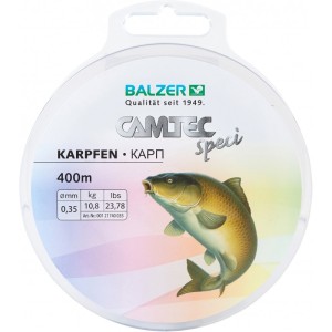 Nylon Camtec SpeciLine Carpe 400m 30/100-7.9kg- 17.40 lbs BALZER