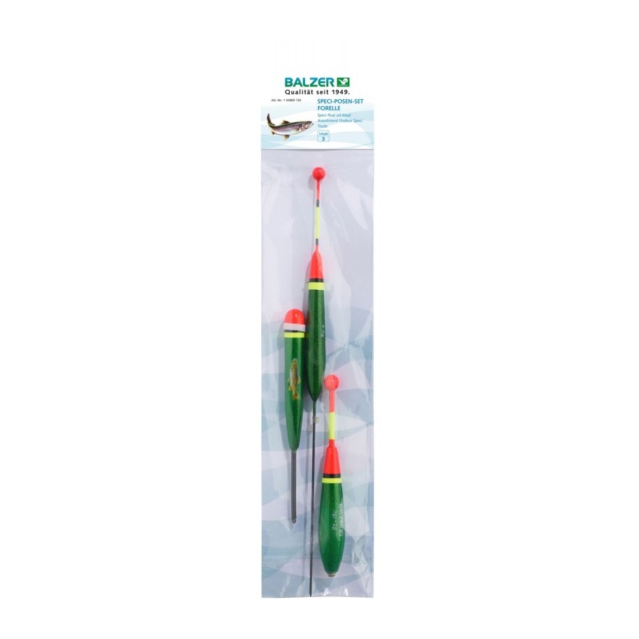 Flotteurs Truite 3+2g/4g/4g BALZER