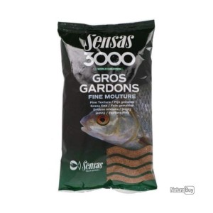 Amorce Coup Gros Gardons 3000 Fine Mouture 1 kg SENSAS