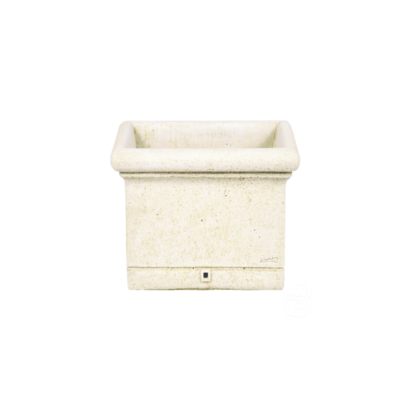 Bac carré lisse PJ59 ancien - 56 cm - HAIRIE GRANDON