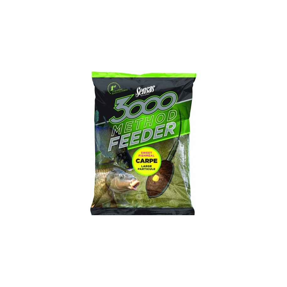 Amorce 3000 Mèthod Feeder Carpe 1 kg SENSAS