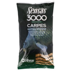 Amorce 3000 Carpe Extra Grosse 1kg Sensas