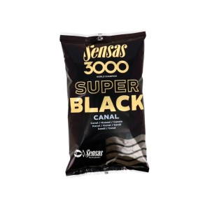 Amorce Super Black 3000 Canal 1 kg SENSAS
