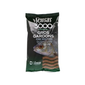 Amorce Gros Gardons Fine Mouture 3000 1 kg SENSAS