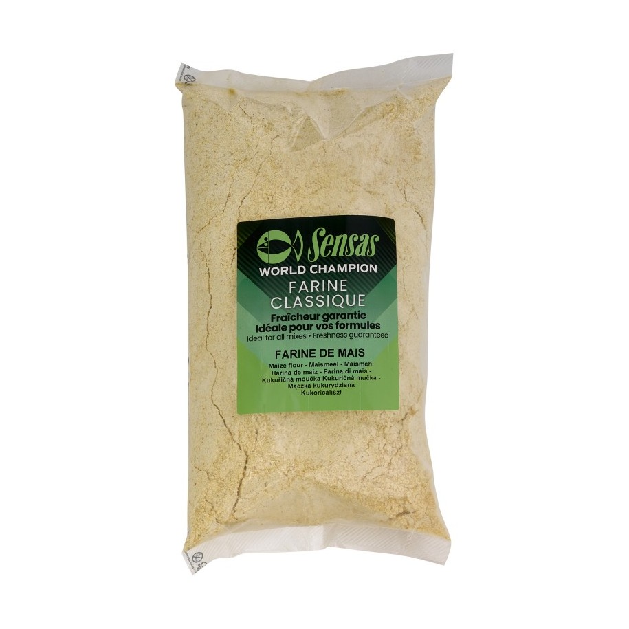 Farine Classique de Mais Jaune 1 kg SENSAS