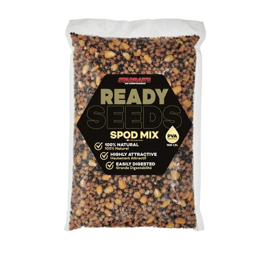 Graines Cuites Ready Seeds Spod Mix 1Kg STARBAITS