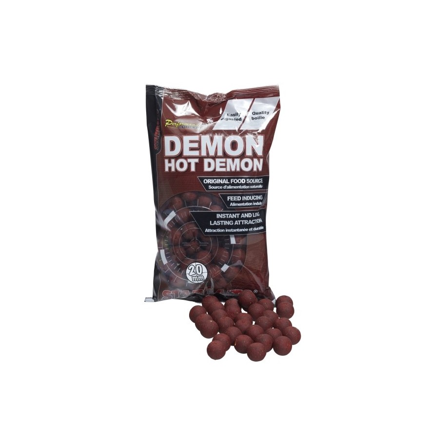 Bouillettes Carpe Performance Concept Demon Hot Demon 20 mm 800gr STARBAITS