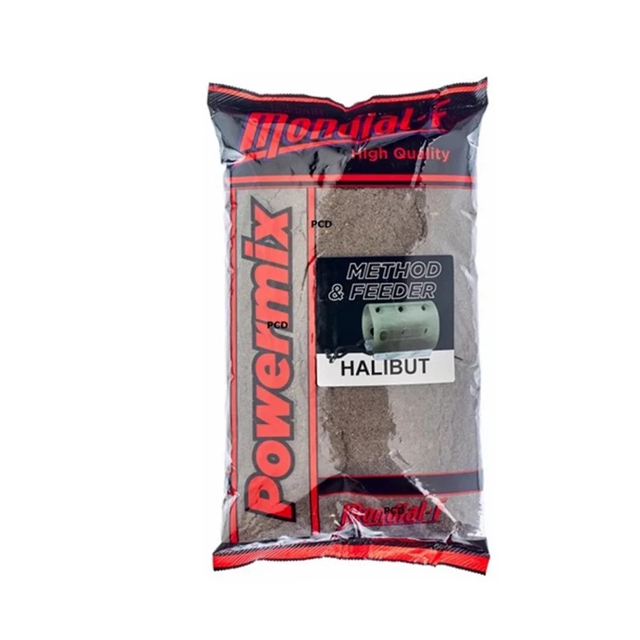 Amorce Coup Méthod & Feeder Halibut powermix Mondial-F 1 kg SENSAS