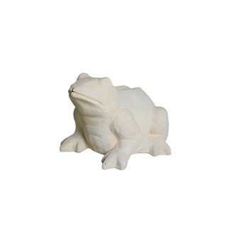 GRENOUILLE XGM JET D' EAU TON VIEILLI - H 26 cm - HAIRIE GRANDON