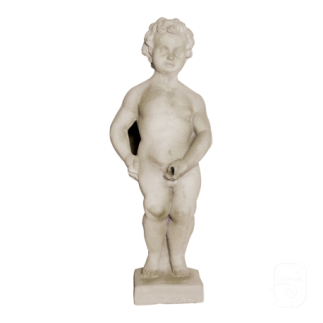 Jet d'eau Manneken Pis ton vieilli - H 75cm - HAIRIE GRANDON
