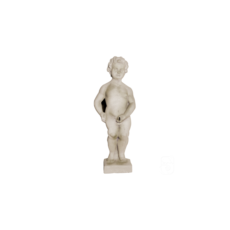 Jet d'eau Manneken Pis ton vieilli - H 75cm - HAIRIE GRANDON