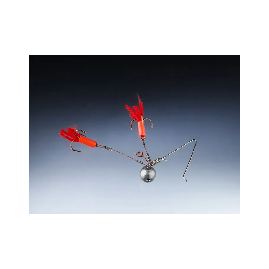 Montage Carnassiers Poisson Mort MK Spin Rig N°1 12,5g-22cm BALZER