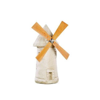 Moulin MM ton patiné vieilli - H 67 cm - HAIRIE GRANDON