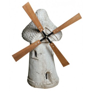 MOULIN GM TON PATINE VIEILLI - H 80cm - HAIRIE GRANDON
