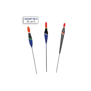 Kit 3 Flotteurs Coup/ Friture ( 1g, 0.80g , 0.60g ) AUTAIN