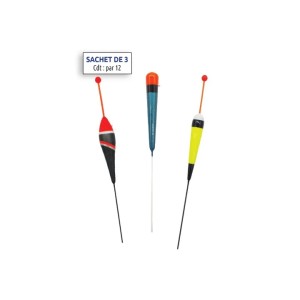 Kit 3 Flotteurs Loisirs ( 1g, 0.75g, 0.50g ) AUTAIN