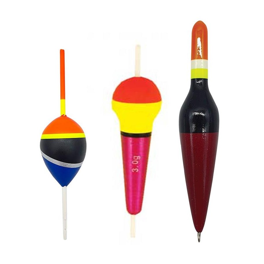 Kit 3 Flotteurs Truite Mix ( 4g, 3g,2g ) AUTAIN