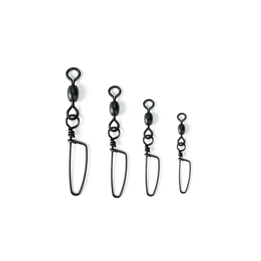 Emérillons Baril Agrafe Silure N°2/0-60kg  Sachet de 5 FILFISHING