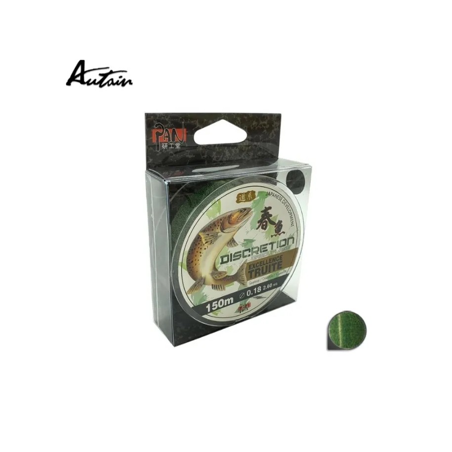 Nylon Truite Exellence Discrétion 150m 0.18mm-2.60kg PAN