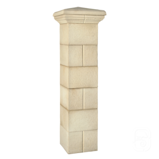 Pilier Sud-Ouest 30 en pierre reconstituée - L 30 x H 167cm - HAIRIE GRANDON