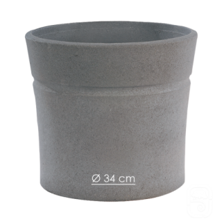 Pot Nova 130 anthracite - Ø 34 cm - HAIRIE GRANDON