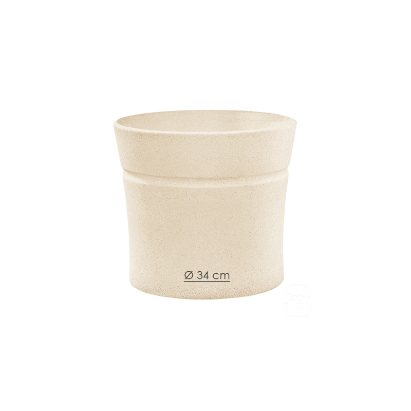 Pot Nova 130 blanc - Ø 34 cm - HAIRIE GRANDON