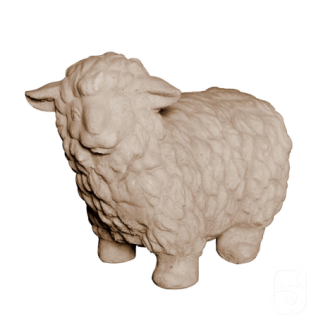 Mouton en pierre - H 30cm - HAIRIE GRANDON