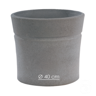 Pot Nova 131 anthracite - Ø 40 cm - HAIRIE GRANDON
