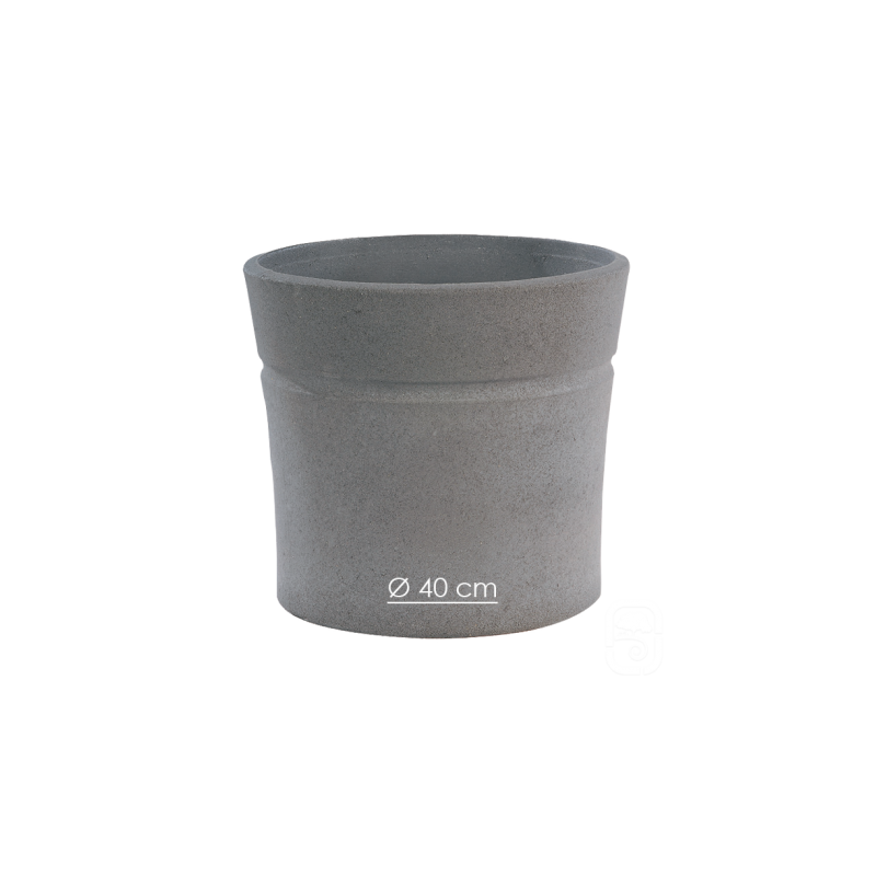 Pot Nova 131 anthracite - Ø 40 cm - HAIRIE GRANDON