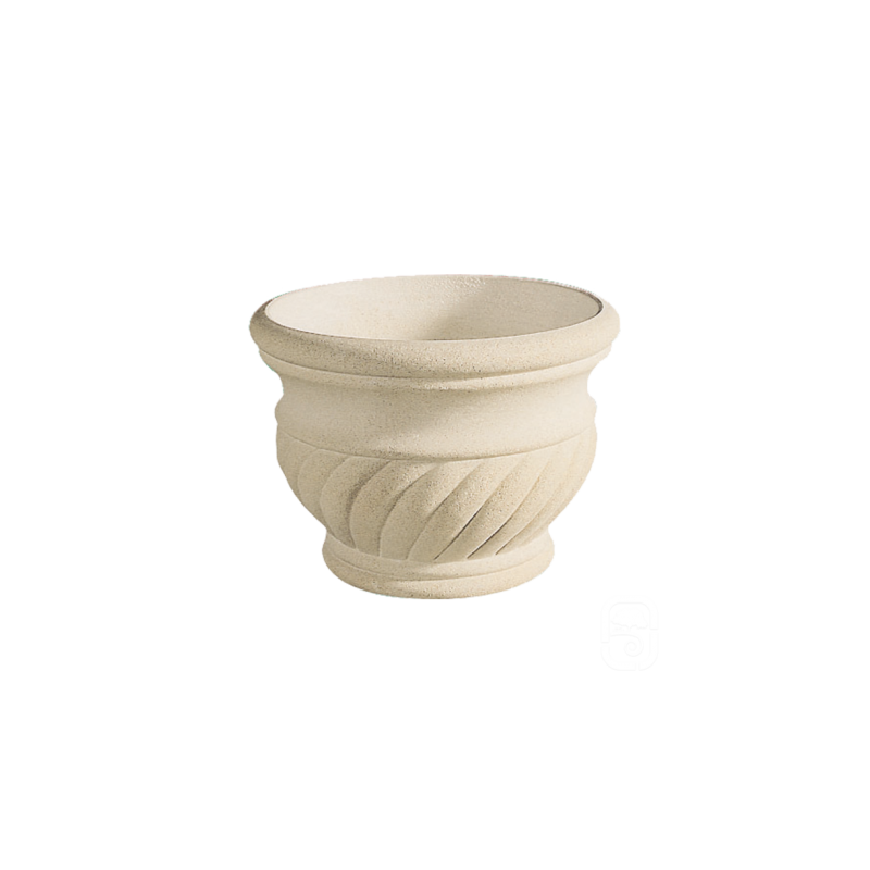 Vase 201 ton blanc - Ø 40 cm - HAIRIE GRANDON