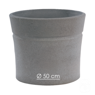 Pot Nova 132 anthracite - Ø 50 cm - HAIRIE GRANDON