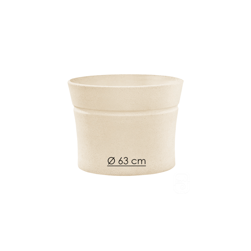 Pot Nova 133 blanc - Ø 63 cm - HAIRIE GRANDON