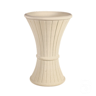 Panier cendrier marbre blanc - 49x70cm - HAIRIE GRANDON